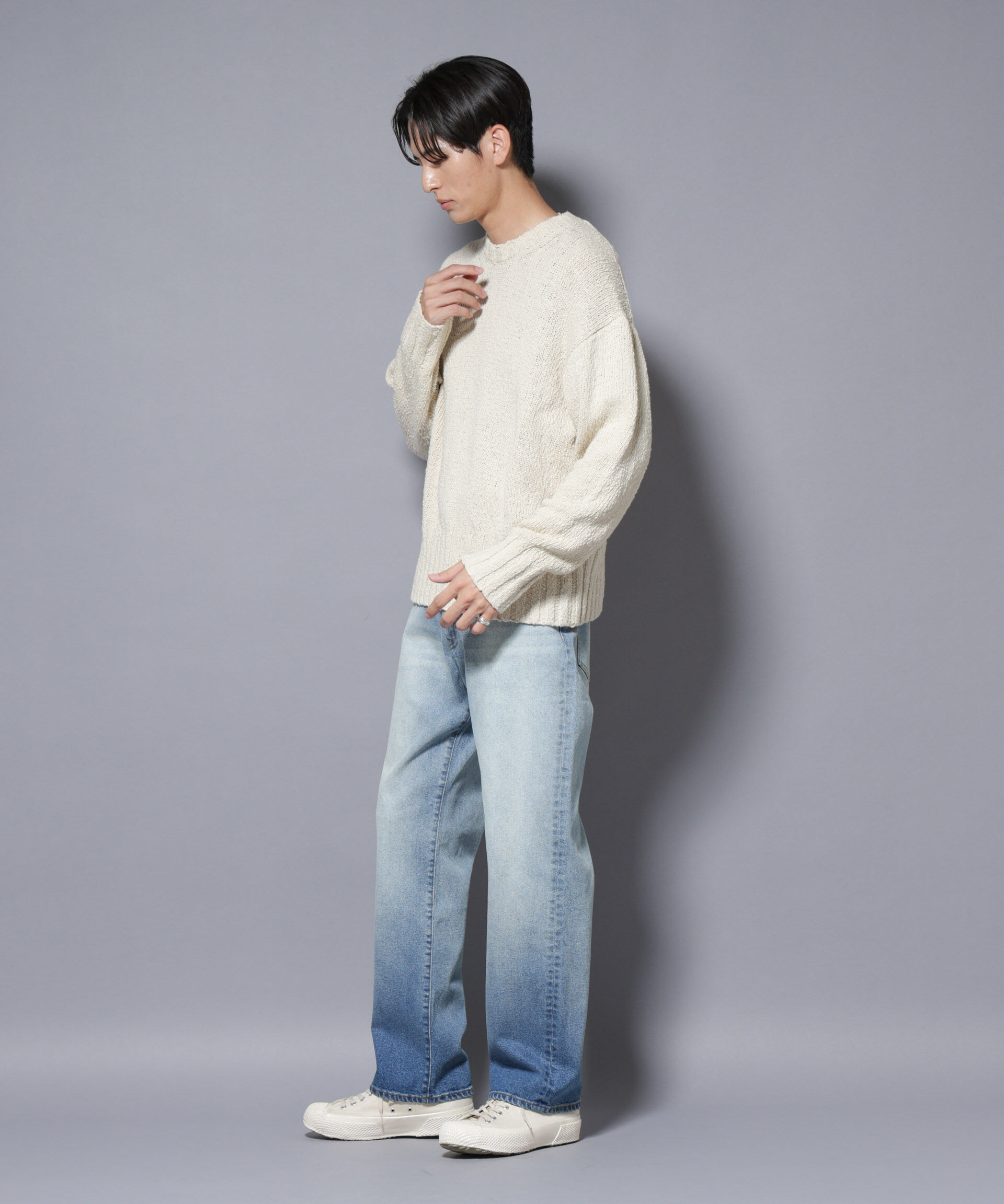 nano･universe「SRUB LILYYARN クルーネックニット」|ニット・セーター|