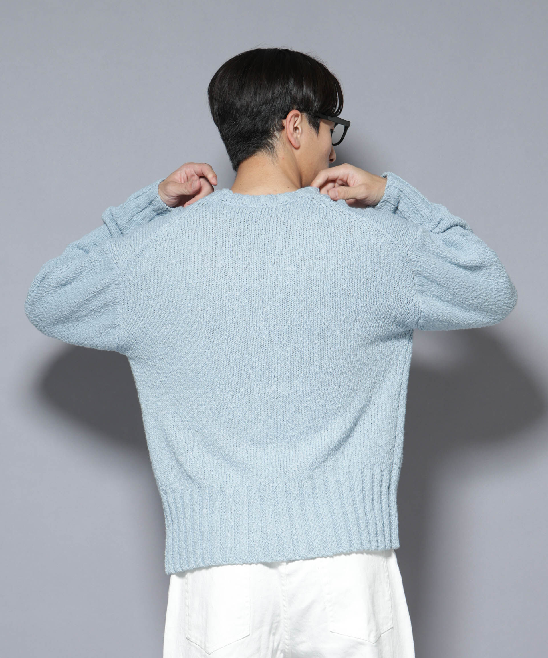 nano･universe「SRUB LILYYARN クルーネックニット」|ニット・セーター|