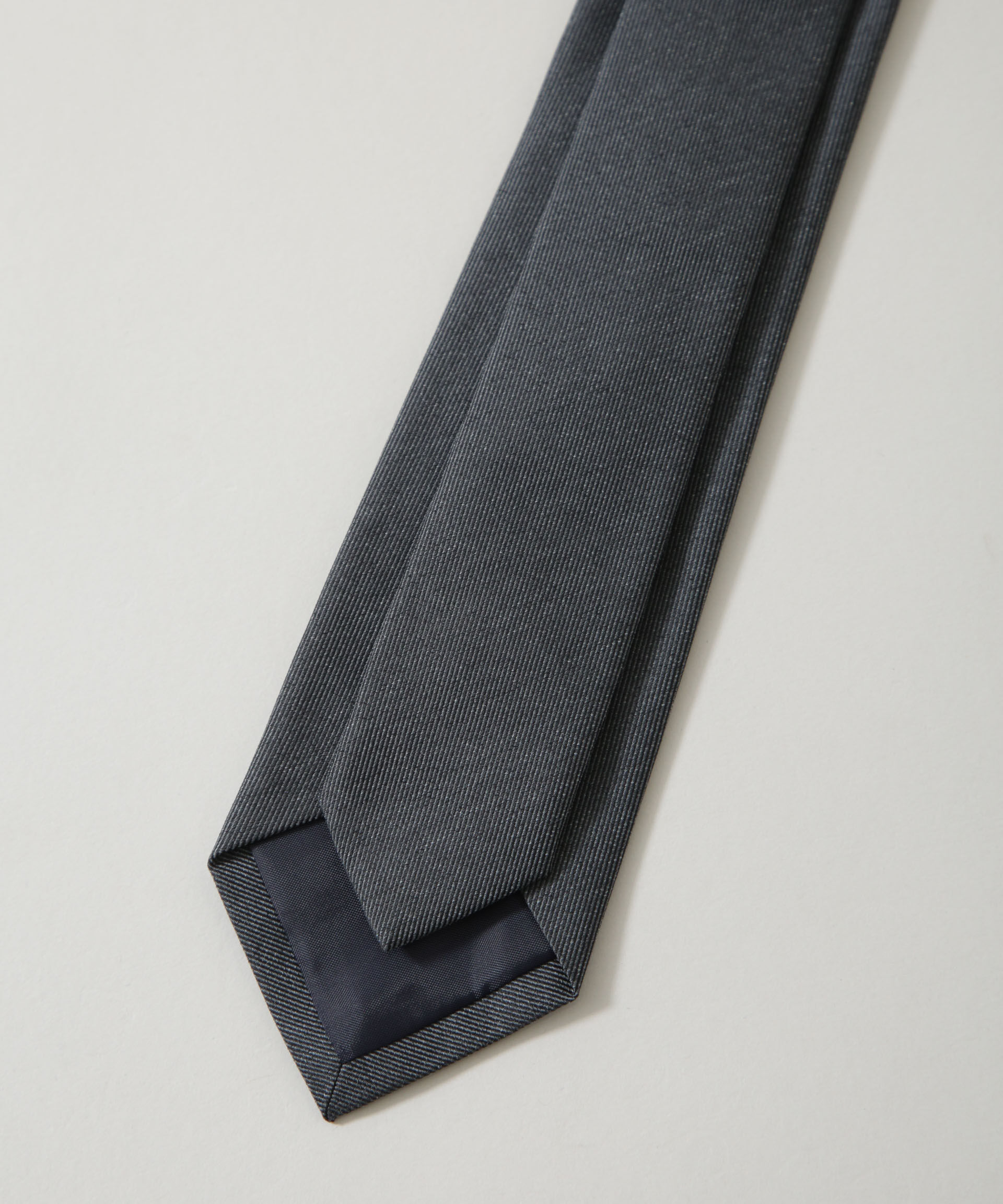 nano･universe「京都西陣ウォッシャブルメランジソリッドネクタイ」|ネクタイ・蝶ネクタイ|