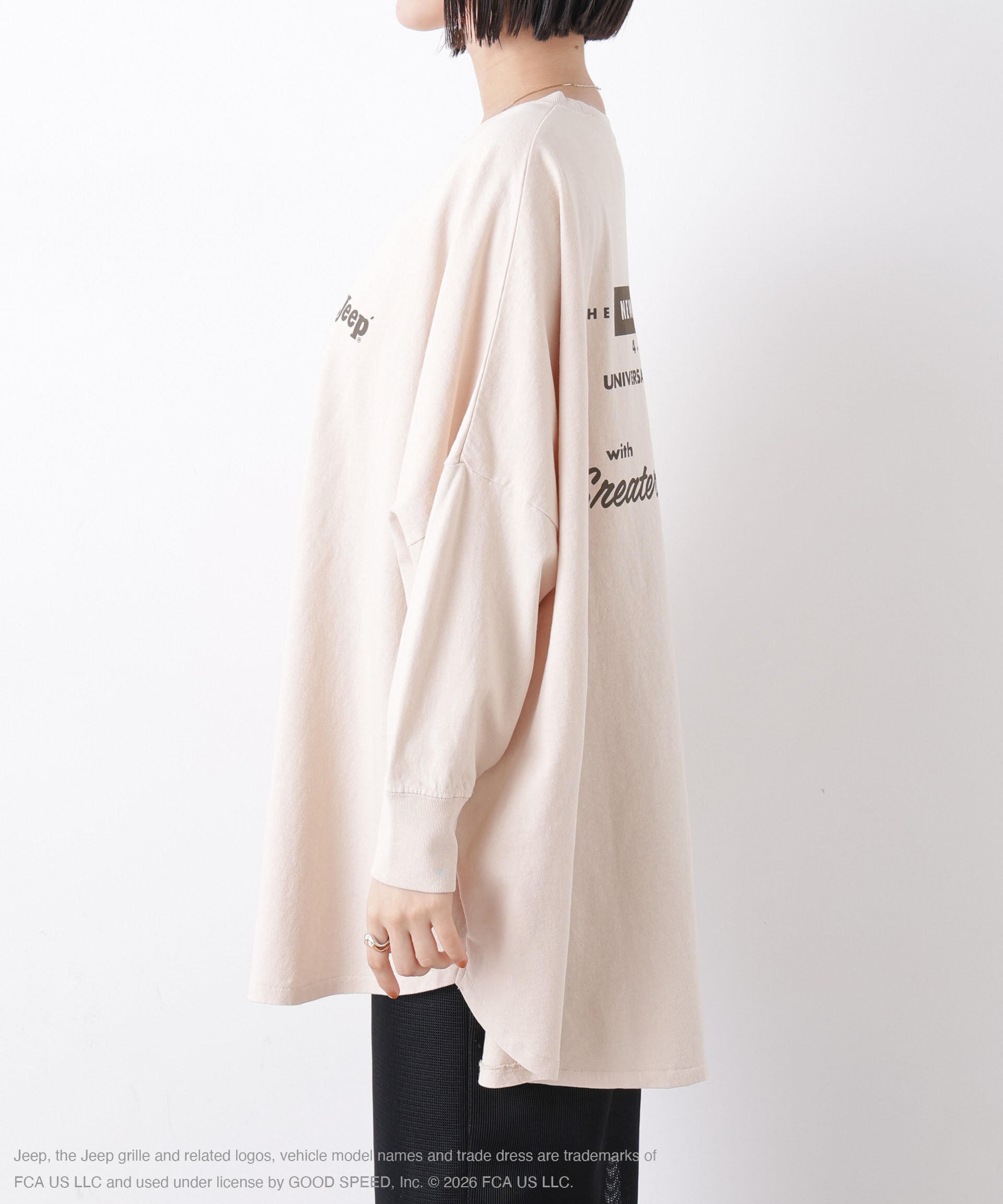 nano･universe「GOOD ROCK SPEED/ジープ Big LS shirts」|Tシャツ・カットソー|