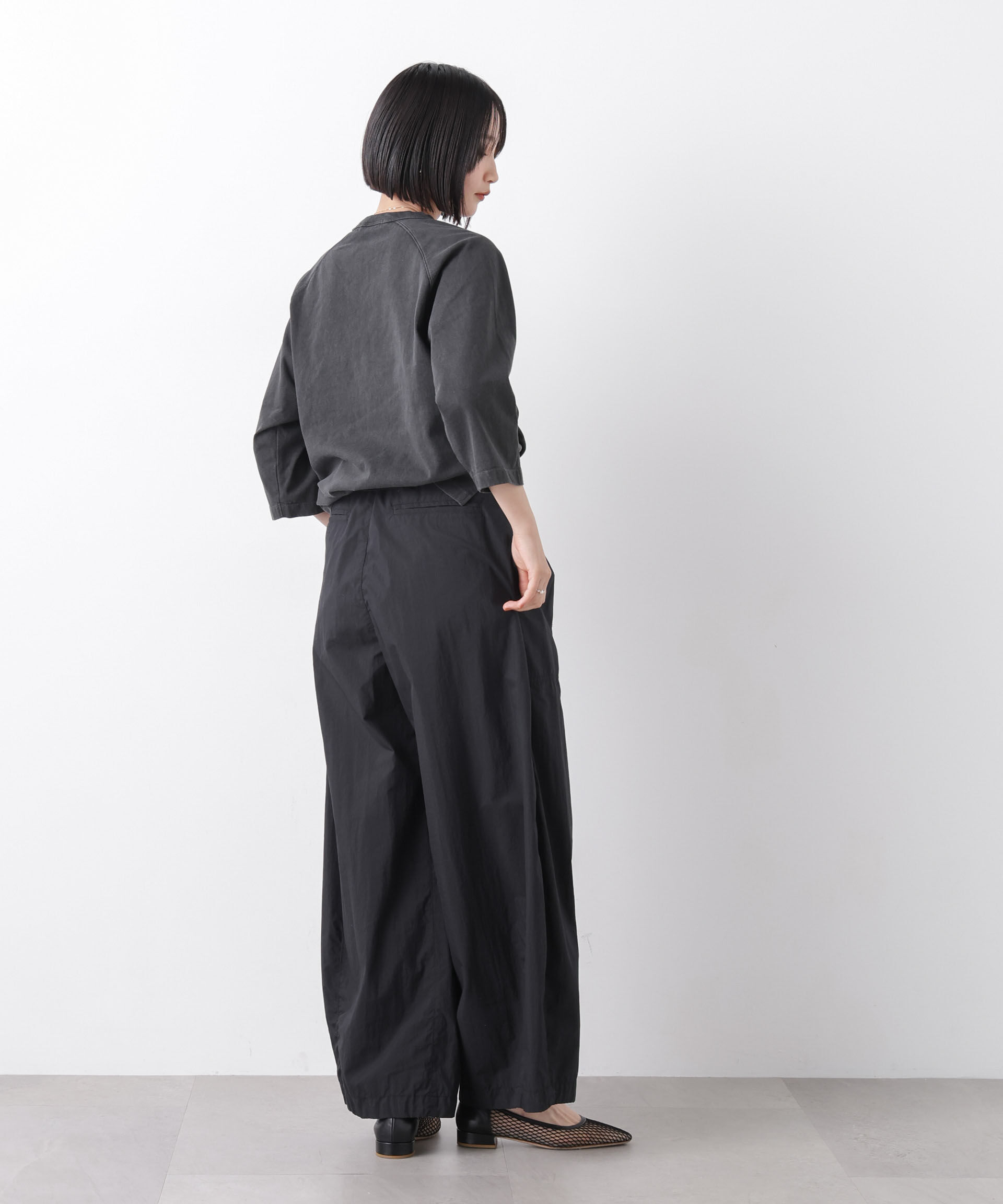 nano･universe「GOOD ROCK SPEED/ Mickey / 7/S T-Shirt Charcoal」|Tシャツ・カットソー|