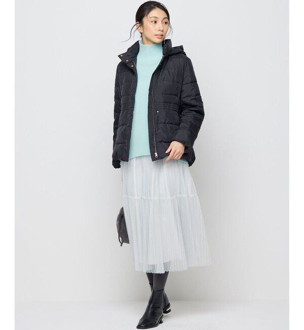 組曲「ライトタフタショートダウンコート」|ダウン|