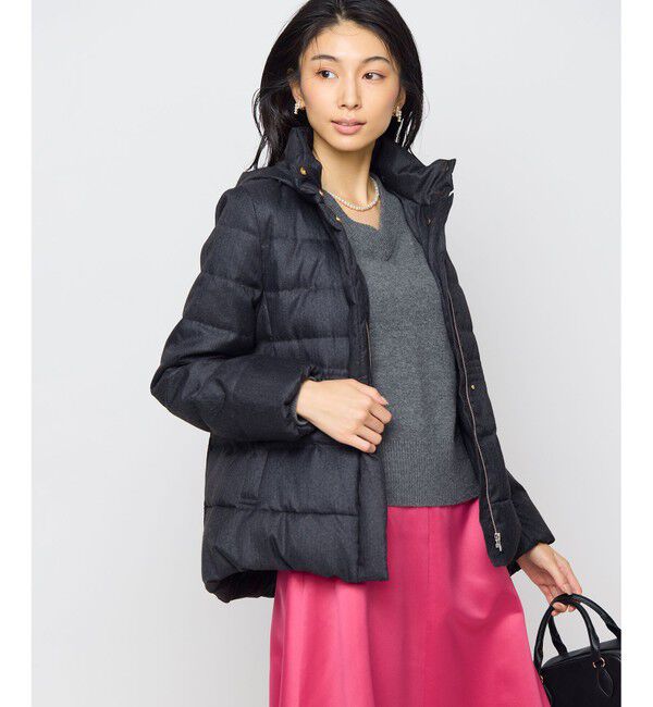 組曲「ライトタフタショートダウンコート」|ダウン|ﾁｬｺｰﾙｸ