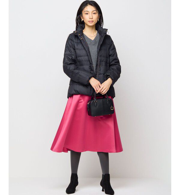 組曲「ライトタフタショートダウンコート」|ダウン|