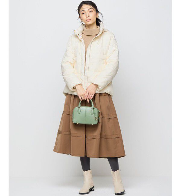 組曲「ライトタフタショートダウンコート」|ダウン|