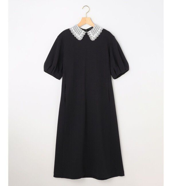 組曲「【2WAY】レース襟フレンチテリー ワンピース」|ワンピース|