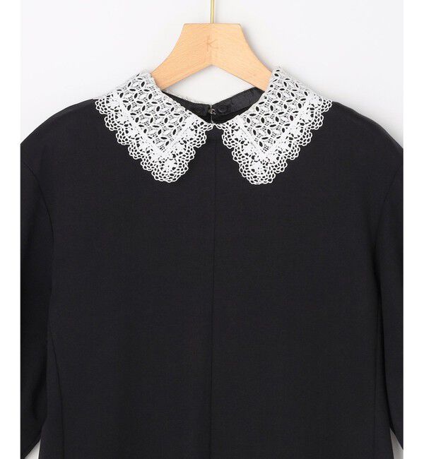 組曲「【2WAY】レース襟フレンチテリー ワンピース」|ワンピース|