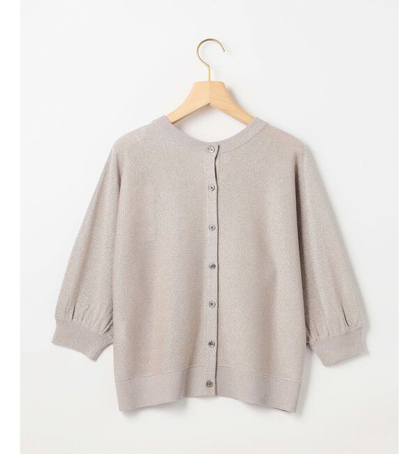 組曲「【前後着用可】ドルマンスリーブライトラメ ニット」|ニット・セーター|