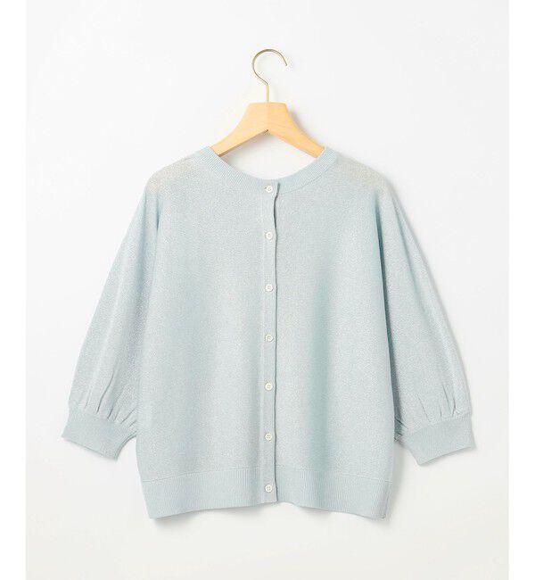 組曲「【前後着用可】ドルマンスリーブライトラメ ニット」|ニット・セーター|