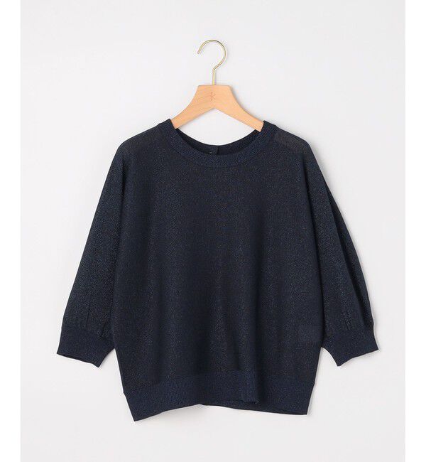 組曲「【前後着用可】ドルマンスリーブライトラメ ニット」|ニット・セーター|