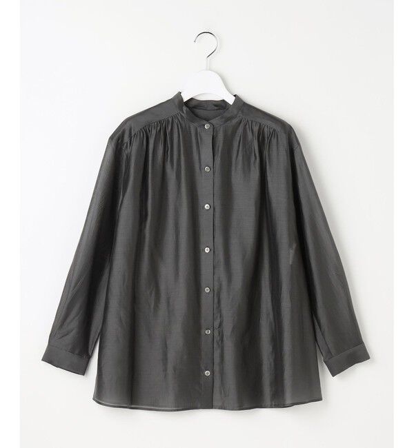 自由区「エアリーローンプレーン ブラウス」|シャツ・ブラウス|