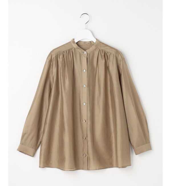 自由区「エアリーローンプレーン ブラウス」|シャツ・ブラウス|