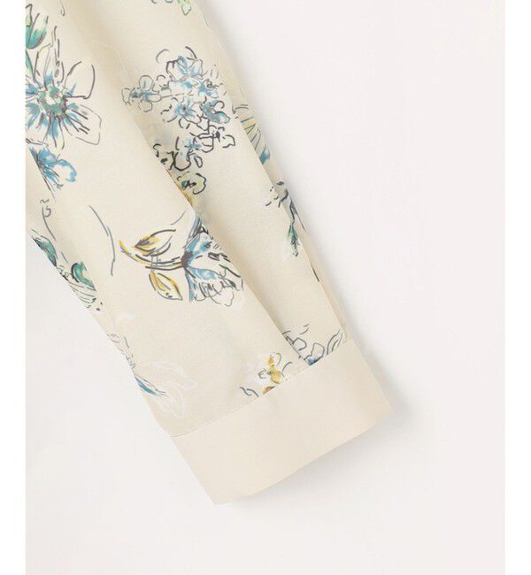 自由区「エアリーローン花柄プリント ブラウス」|シャツ・ブラウス|