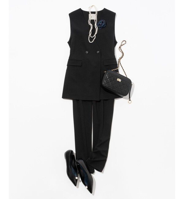 23区「【ご好評につき追加】2WAY パール ロング ネックレス」|ネックレス|