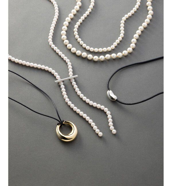 23区「【ご好評につき追加】2WAY パール ロング ネックレス」|ネックレス|