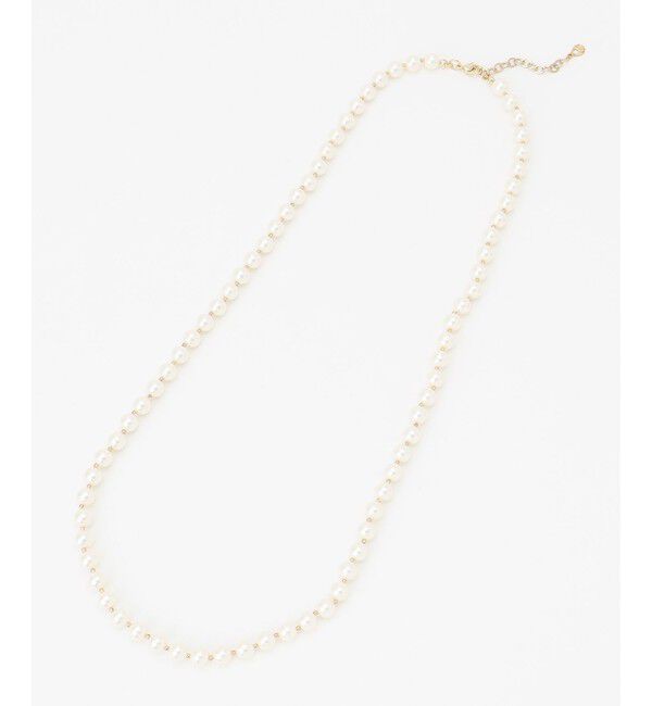 23区「【ご好評につき追加】2WAY パール ロング ネックレス」|ネックレス|
