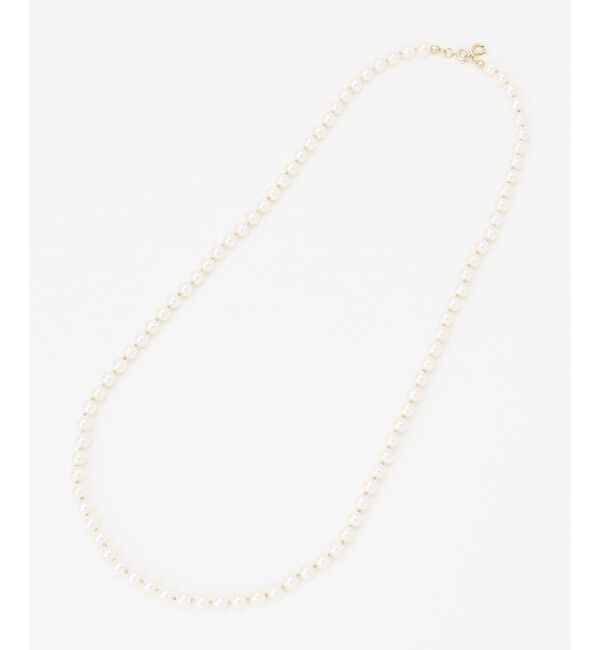 23区「【ご好評につき追加】2WAY パール ロング ネックレス」|ネックレス|