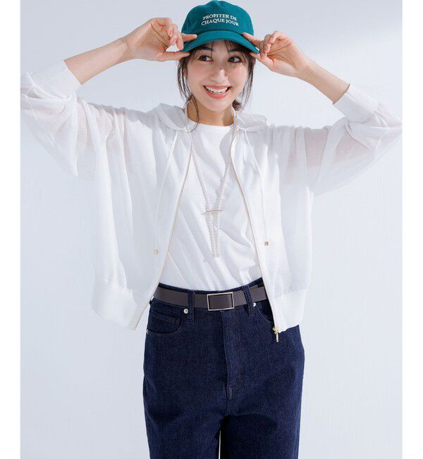 23区「【VERY掲載】クリップ パール ラリエット ネックレス」|ネックレス|