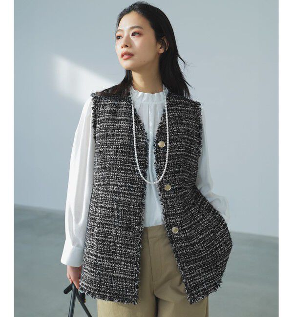 23区「【VERY掲載】クリップ パール ラリエット ネックレス」|ネックレス|