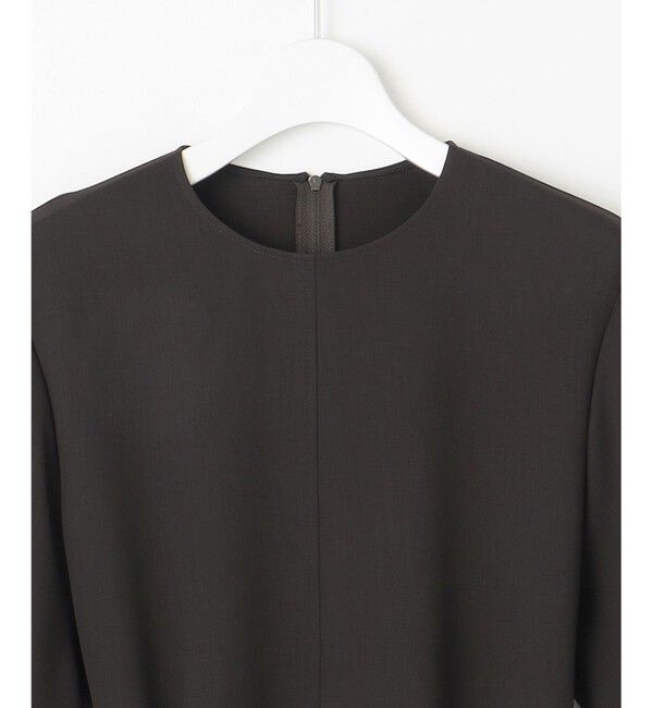 23区「【撥水加工/洗える】キューティクルストレッチツイル イレギュラーヘム ワンピース」|ワンピース|