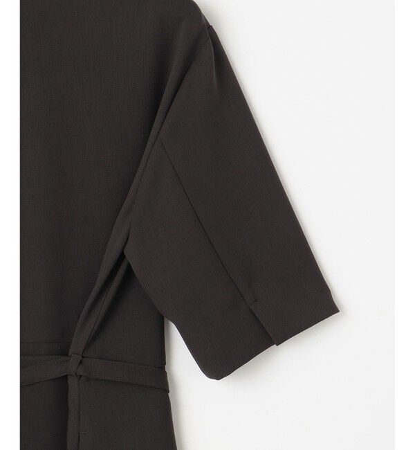 23区「【撥水加工/洗える】キューティクルストレッチツイル イレギュラーヘム ワンピース」|ワンピース|