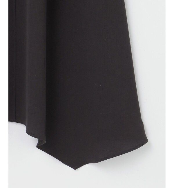 23区「【撥水加工/洗える】キューティクルストレッチツイル イレギュラーヘム ワンピース」|ワンピース|