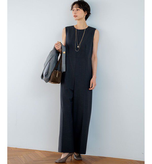 23区「【洗える】TWマットクロス オールインワン」|オールインワン|