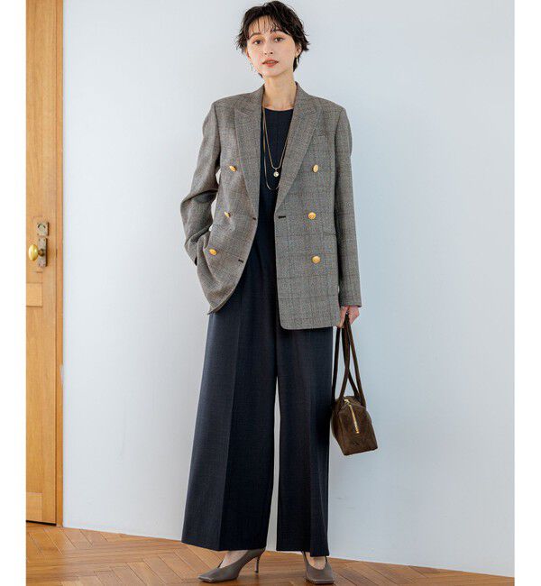 23区「【洗える】TWマットクロス オールインワン」|オールインワン|