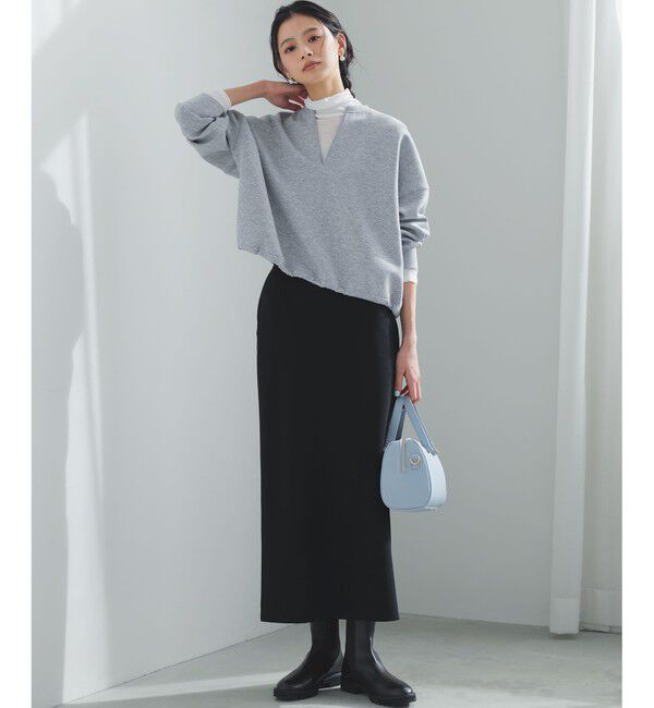 23区「シアーフライス レイヤード タートル カットソー」|Tシャツ・カットソー|