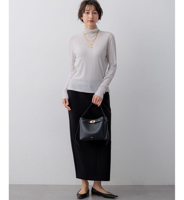 23区「シアーフライス レイヤード タートル カットソー」|Tシャツ・カットソー|