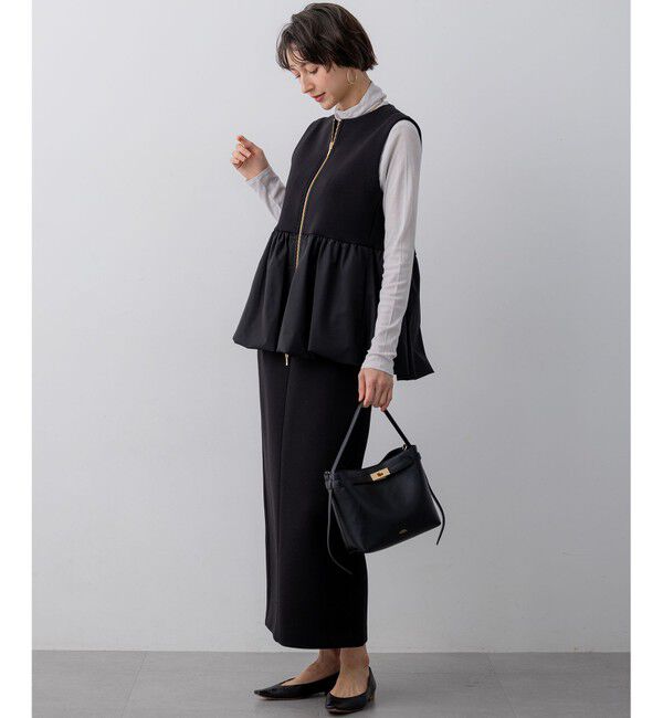 23区「シアーフライス レイヤード タートル カットソー」|Tシャツ・カットソー|