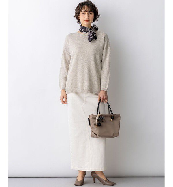 23区「23区DENIM Iライン デニムスカート」|スカート|