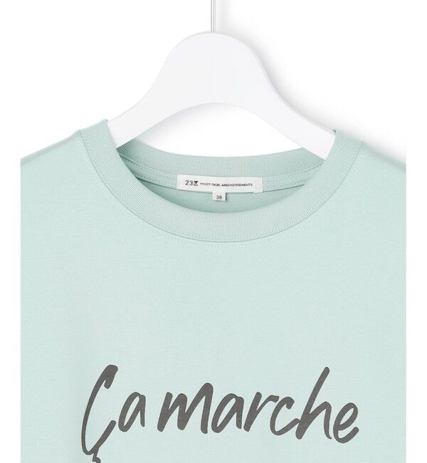 23区「Ca marche ロゴ ロングTシャツ」|Tシャツ・カットソー|