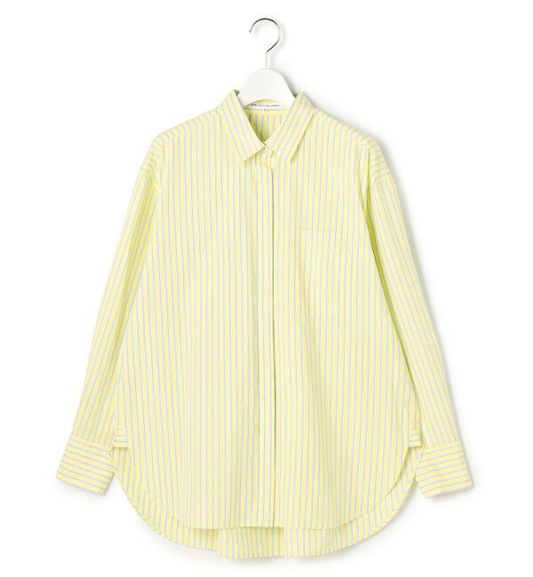 23区「【見上愛さん着用】CANCLINI シャーティング ルーズフィットシャツ」|シャツ・ブラウス|