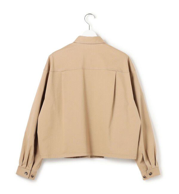 23区「ストレッチギャバ チノ ショート シャツジャケット」|シャツ・ブラウス|
