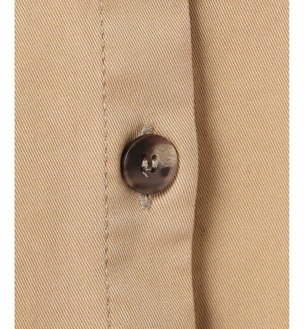 23区「ストレッチギャバ チノ ショート シャツジャケット」|シャツ・ブラウス|