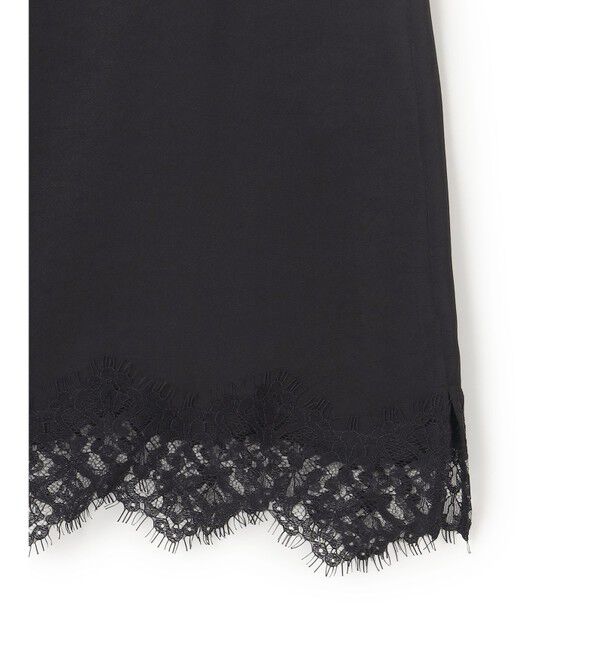 23区「サテンレースキャミソール」|キャミソール|