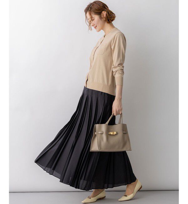 23区「プレミアムビオコットン ポケット カーディガン」|カーディガン|