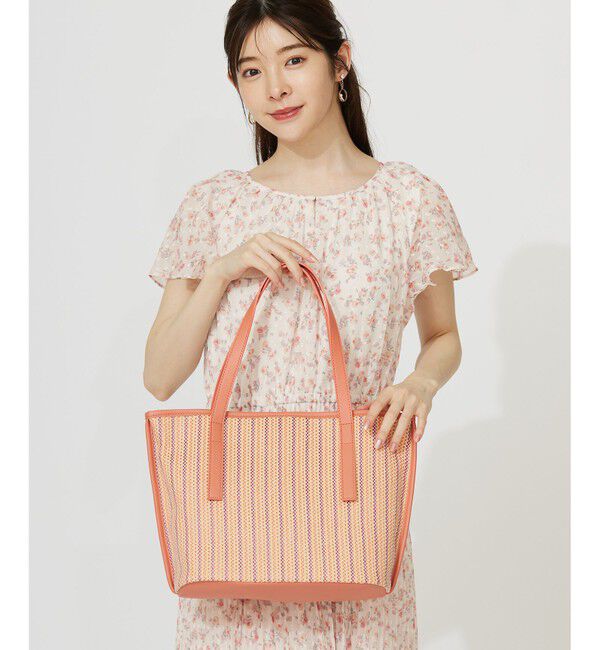 any SiS「ストライプカラー かごバッグ」|かごバッグ|