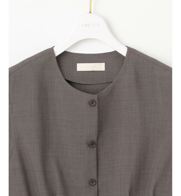 ANY SIS「【WEB・一部店舗限定】スイートクール ジレブラウス」|ベスト・ジレ|