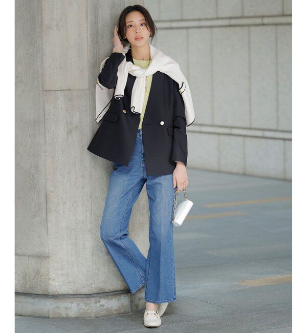 ANY SIS「【花粉リリース】ラインポイント カーディガン」|カーディガン|