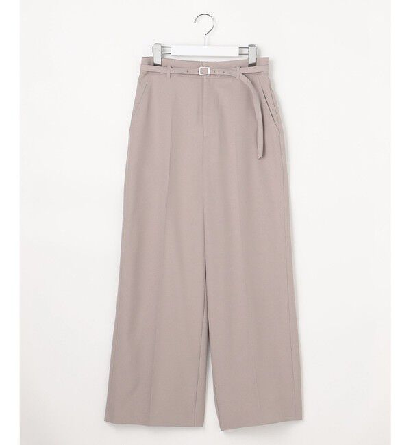 ANY SIS「スマートビューティストレッチベルト ワイドパンツ」|その他|