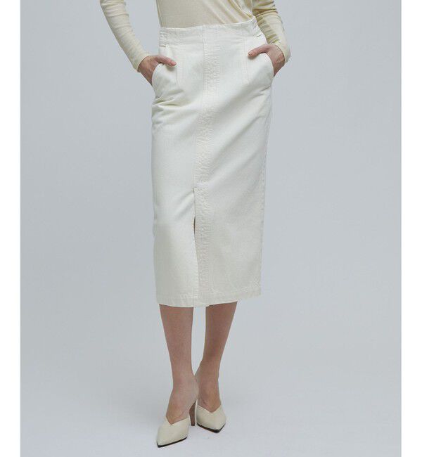 BEIGE,「【洗える】VICTOR / デニムスカート」|スカート|Absinthe