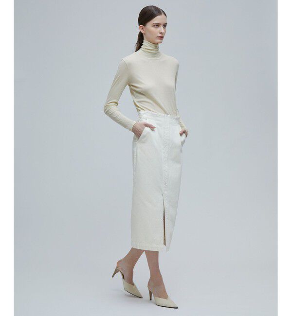 BEIGE,「【洗える】VICTOR / デニムスカート」|スカート|