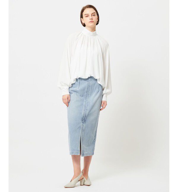 BEIGE,「【洗える】VICTOR / デニムスカート」|スカート|