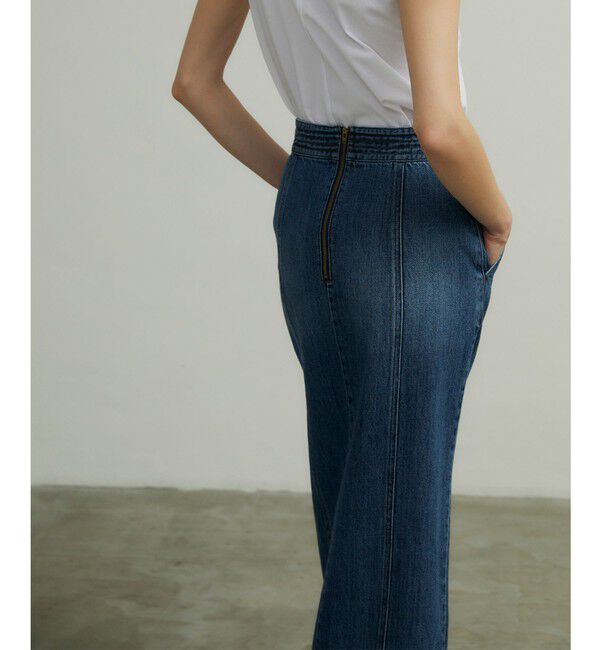 BEIGE,「【洗える】VICTOR / デニムスカート」|スカート|