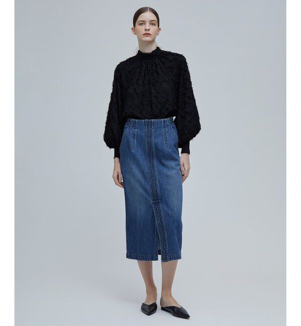 BEIGE,「【洗える】VICTOR / デニムスカート」|スカート|