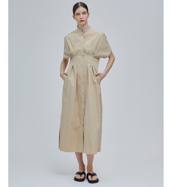 BEIGE,「THOMAS / シャツワンピース」|ワンピース|