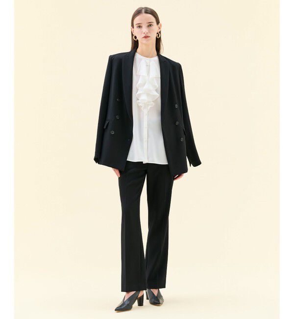 BEIGE,「【洗える】ALAINA / ダブルジャケット」|テーラードジャケット|