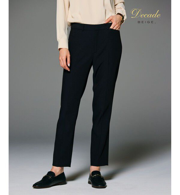 BEIGE,「【セットアップ対応】LUIZA / クロップドパンツ」|その他|Black